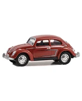 Greenlight Collectibles 1/64 Classic Volkswagen Beetle, Ruby Red, Club Vee-Dub