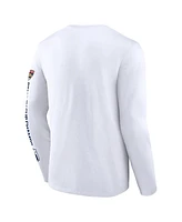 Fanatics Men's White Florida Panthers 2024 Stanley Cup Champions Long Sleeve T-Shirt