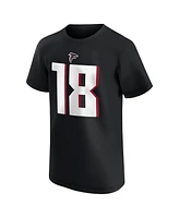 Nike Big Boys and Girls Kirk Cousins Black Atlanta Falcons Player Name Number T-Shirt