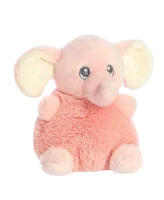 ebba Mini Baby Elephant Lil Biscuits Gentle Baby Plush Toy Pink 5"