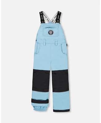 Deux par Kids Unisex Overall Snow Pants Air Blue