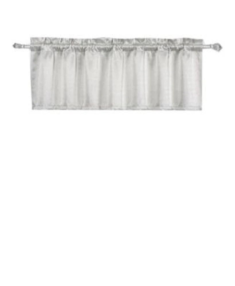 Caromio Linen Textured Room Darkening Blackout Kitchen Valance Curtain 52 X 15