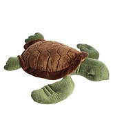 Aurora Large Sea Turtle Super Flopsie Adorable Plush Toy Green 27"