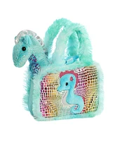 Aurora Small Seahorse Fancy Pals Fashionable Plush Toy Multicolor 7"