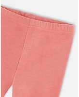 Deux par Toddler Girls Super Soft Rib Leggings Pink