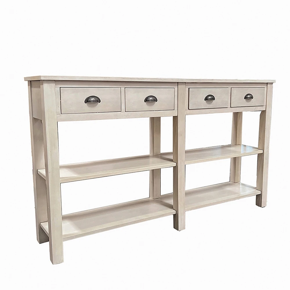 Simplie Fun Galileo Console Table in Cream