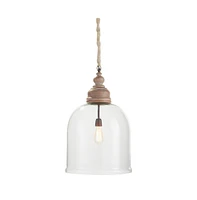 Napa Home & Garden Vintner's Cloche Pendant 26"