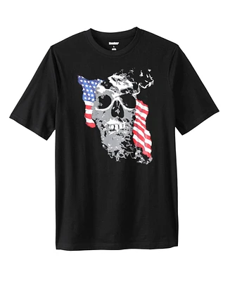 Liberty Blues Big & Tall by KingSize Americana Screen Tee