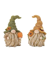 Slickblue Fall Harvest Gnome Figurine (Set of