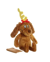 Aurora Small Shoulderkin Max Dr. Seuss Whimsical Plush Toy Brown 7"