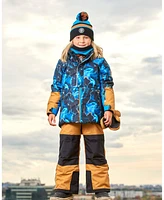 Deux par Toddler Boys Two Piece Snowsuit Spice And Printed Storm - Toddler|Child