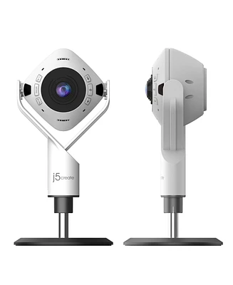 j5create 360° Ai-Powered Webcam with Speakerphone