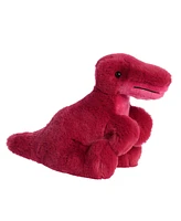 Aurora Medium Velociraptor Flopsie Adorable Plush Toy Red 12"