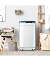 Slickblue Full-Automatic Washing Machine with Built-in Barrel For Laundry