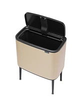 Brabantia Bo Touch Top Trash Can, 9.5 Gallon