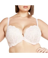 City Chic Plus Adore Luxe Push Up Bra