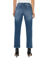 Liverpool Los Angeles Women's Kennedy Straight-Leg Cropped Jeans