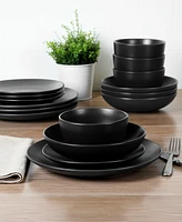 Gibson Home Queenslane 16 Pc. Dinnerware Set, Service for 4