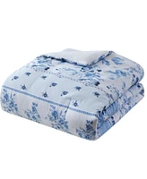 Intelligent Design Christa Floral Striped -Pc. Comforter Set