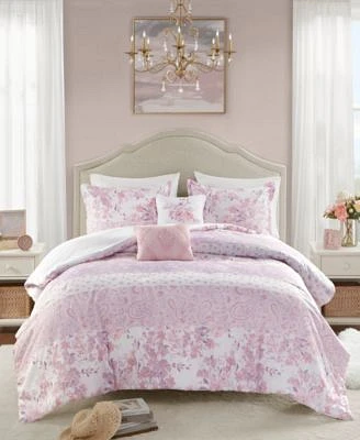 Intelligent Design Oliena Floral Paisley Comforter Sets