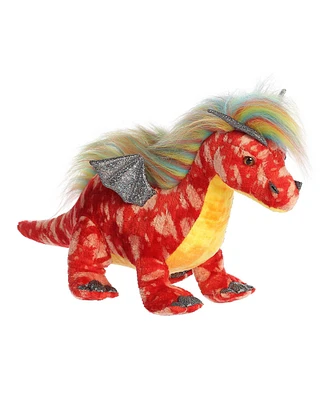 Aurora Large Rubellite Dragon Luxe Boutique Exquisite Plush Toy Red 17"