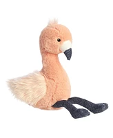 ebba Small Flamingo Splasheez Colorful Baby Plush Toy Pink 9"