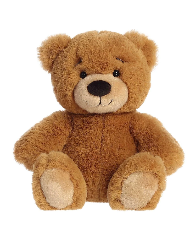 Aurora Medium Ginger Bear Snuggly Plush Toy Brown 11"