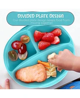 Sperric Baby Silicone Baby Suction Plate for Self Feeding Training