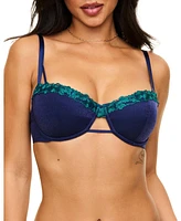 Adore Me Women's Eva Push Up Balconette Bra