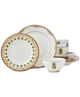 Lenox British Colonial Bamboo 12-Pc. Dinnerware Set, Service for 4