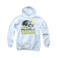 Dc Comics Boys Youth Night Off Pull Over Hoodie / Hooded Sweatshirt