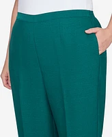 Alfred Dunner Plus Emerald Isle Classic Medium Length Pant