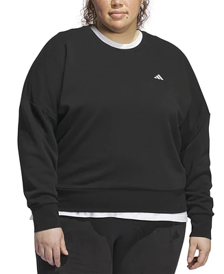 adidas Plus Small Logo Crewneck Sweatshirt