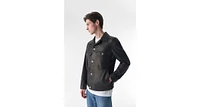 Furniq Uk Men's Genuine Leather Trucker Jacket