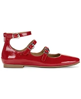 Sun + Stone Women's Cecillee Triple Strap Mary Jane Flats, Created for Macy's