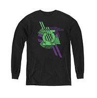 Dc Comics Boys Youth Lantern Shapes Long Sleeve Sweatshirts