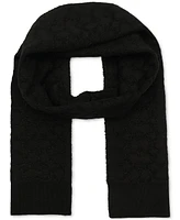 Coach Women's Signature C Metallic Muffler Scarf