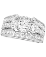 Diamond 3-Stone Ring (2 ct. t.w.) 14k Gold