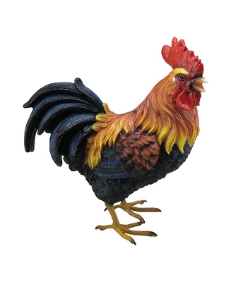 Fc Design 7.5"H Brown Rooster Figurine Decoration Home Decor Perfect Gift for House Warming, Holidays and Birthdays