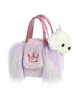 Aurora Small Princess Puppy Designer Fancy Pals Fashionable Plush Toy White 7"