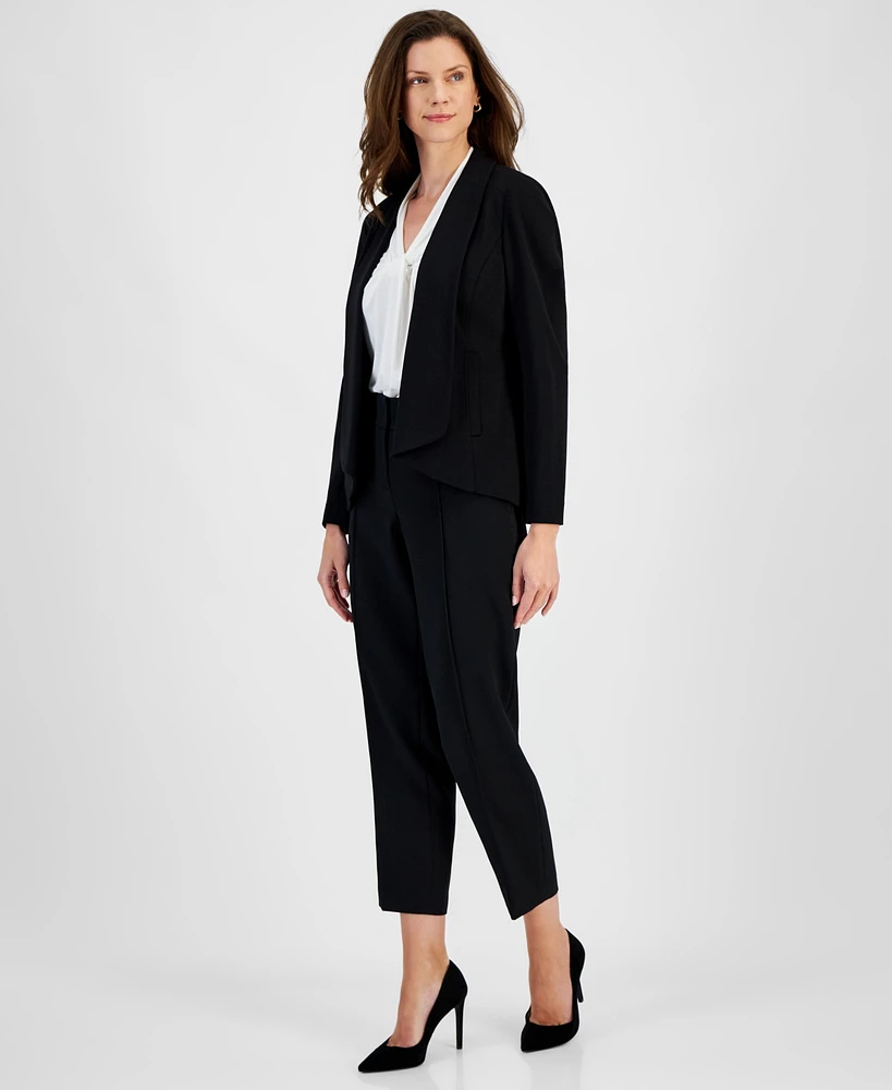Kasper Women's Shawl-Collar Open-Front Jacket