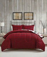 Sunham Plaid Deer Reversible 3-Pc. Comforter Sets