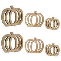 Slickblue Halloween Pumpkin Cut-Outs Set of 6