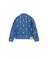 Desigual Girls Daisy denim trucker jacket