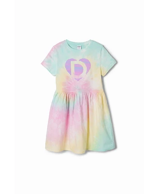 Desigual Girls Girls's Tie-dye combination dress