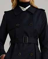 Lauren Ralph Lauren Women's Belted Water-Resistant Trench Coat