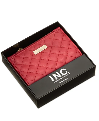 I.n.c. International Concepts Boxed Ashlinn Small Quilt Wallet, Created for Macy's