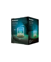 Brookstone Wireless Speaker Good Vibes Filament Lamp