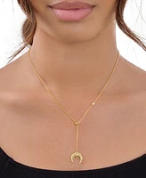 Sterling Forever Women's Selene Lariat Necklace 