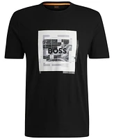 Boss by Hugo Men's Logo-Artwork T-Shirt